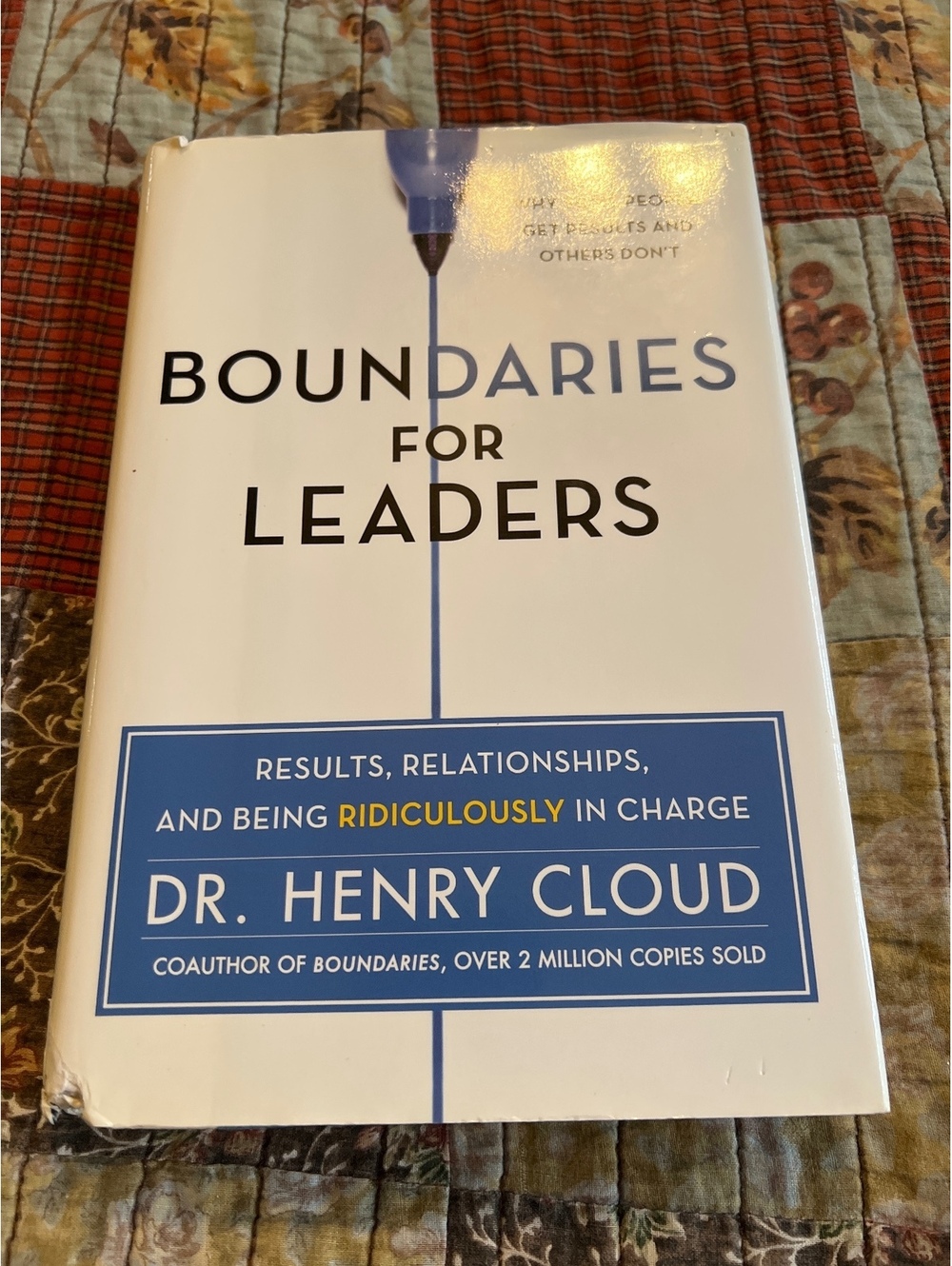 Boundaries for Leaders by Dr. Henry Cloud - Hardcover Book